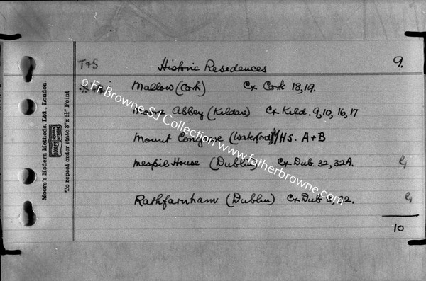 FR BROWNES INDEX